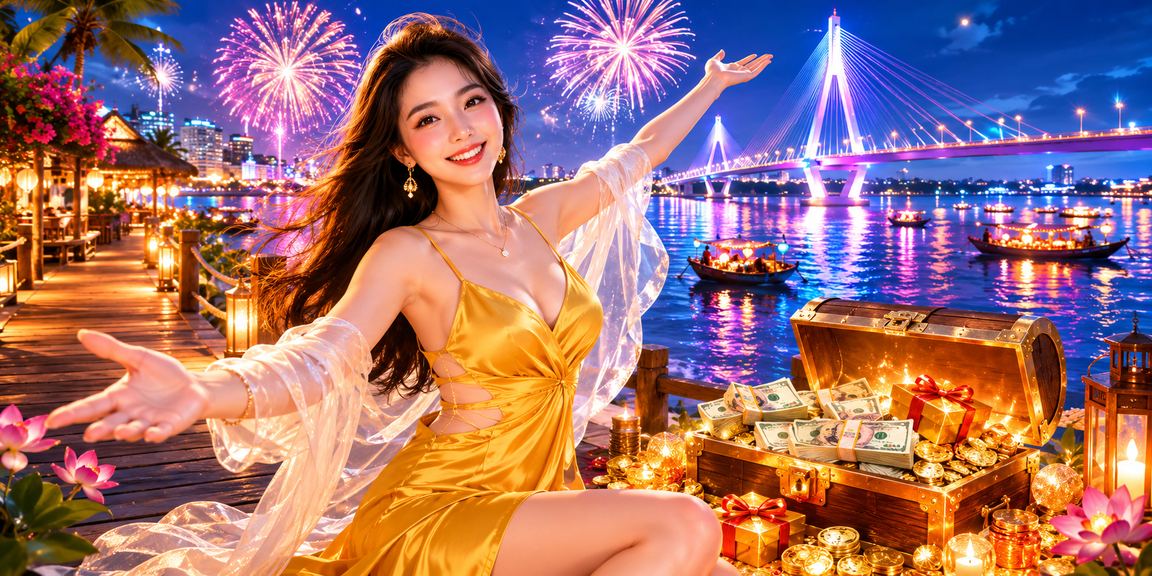 Không khí lễ hội cá cược casino tại Cần Thơ với ánh đèn rực rỡ và người chơi sôi động